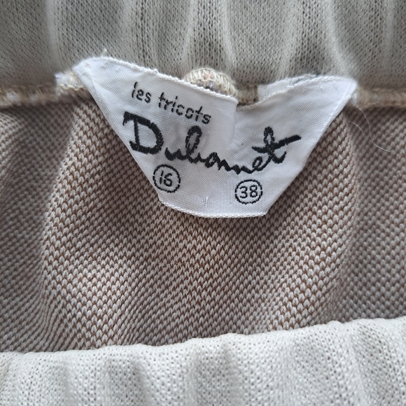 Vintage Les tricots Dubonnet retro top and pant outfit never worn 3/4 sleeve - Picture 7 of 16
